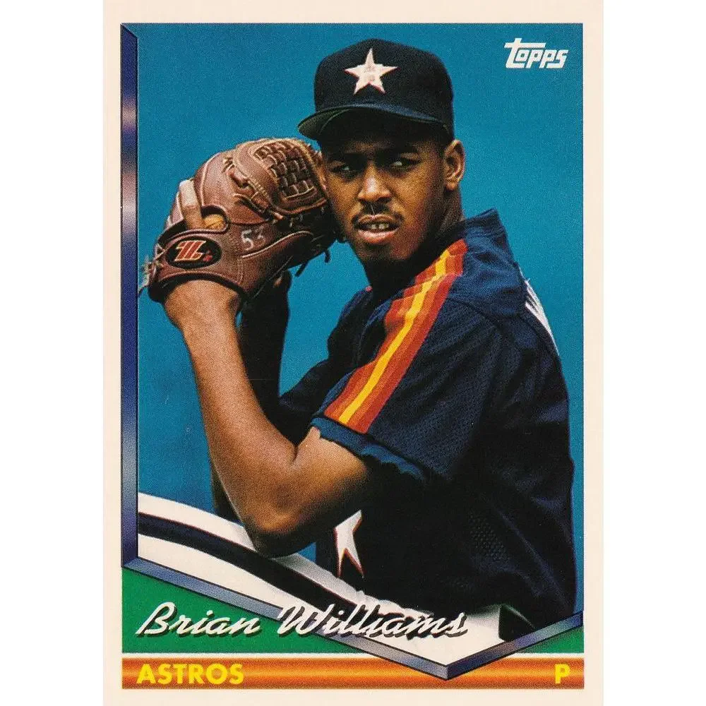 1994 Topps Brian Williams # 249 Houston Astros